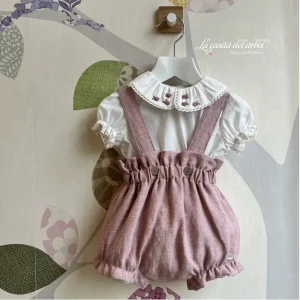 CONJUNTO NIÑA BOMBACHO TIRANTES MARTIN ARANDA