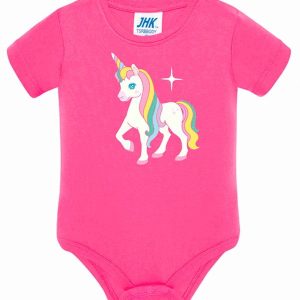Body Bebé Unicornio Estrella