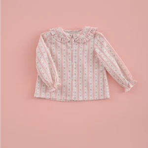 CAMISA MICROPANA RAYAS CORAZON MI CANESU