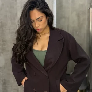 Abrigo Oversize Marrón