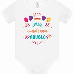 Body Bebé Cumpleaños Abuelo