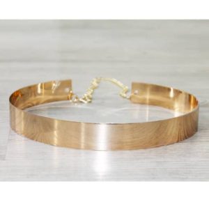 Cinturón latón dorado