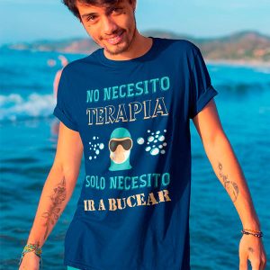 Camiseta TODOBUCEO No Necesito Terapia