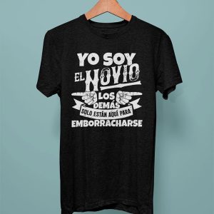 Camiseta despedida de soltera yo soy el novio