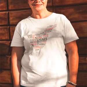 Camiseta Canaria con diseño original de la Isla de Tenerife