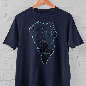 Camiseta hombre astronomía Roque los Muchachos La Palma
