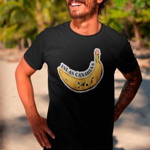 Camiseta hombre original diseño plátano Canarias