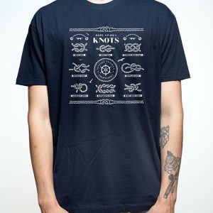 Camiseta para hombre con nudos marineros