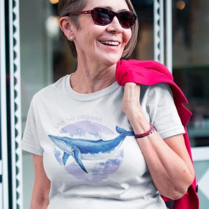 Camiseta mujer Save The Oceans