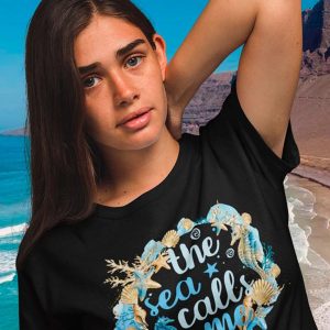 Camiseta mujer The Sea Calls me