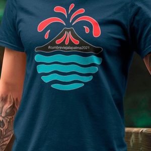 Camiseta solidaria La Palma Cumbre Vieja 2021