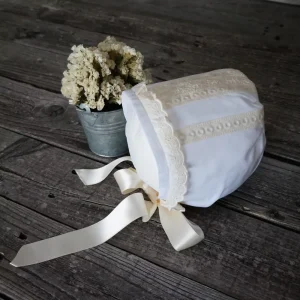 Capota blanca y beige