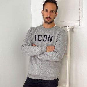 Sudadera Icon gris