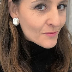 Pendientes perlas barrocas