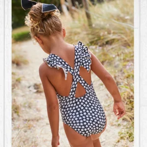 BAÑADOR NIÑA CRUZADO ESTRELLAS MYKONOS