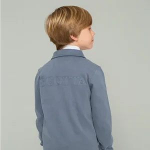 POLO RUGBY MARINO DENIM SCOTTA