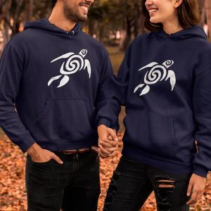 Sudadera original unisex capucha tortuga