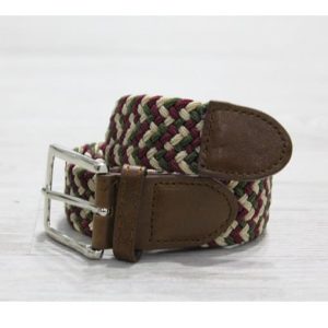 Cinturón elástico trenza