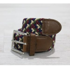 Cinturón elástico trenza