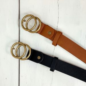 Cinturón doble hebilla