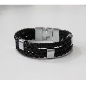 Pulsera compuesta negra