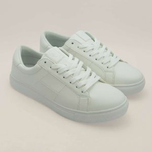 Zapatillas lisas blancas