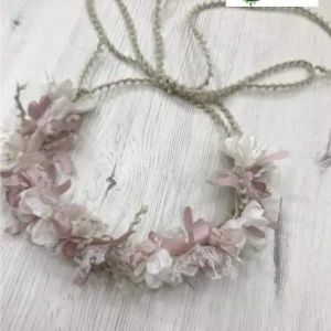 Diadema Flores Comunión Carmen