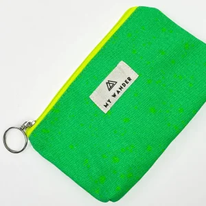 Estuche/monedero Drops Verde