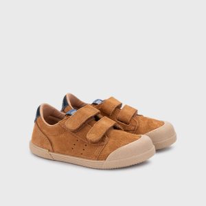 Igor – Medium. Tennis Suede mostaza-marrón