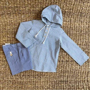 CONJUNTO CAMISA CAPUCHA BANANA MANUELA MONTERO