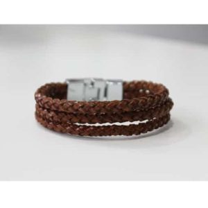 Pulsera compuesta marrón