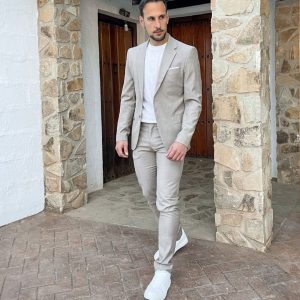 Traje JVZ beige