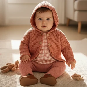 REBECA CON CAPUCHA CORAL MAC ILUSIÓN