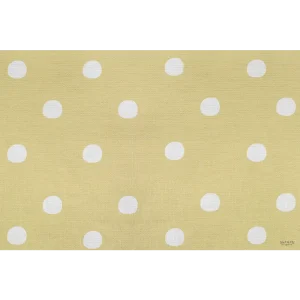 Alfombra Vinilica 120x160 Mod. DOTS MOSTAZA