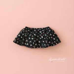 MINIFALDA BRAGUITA ONDAS NIGHT FLOWERS MI CANESU