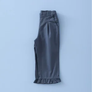 PANTALON VOLANTE TINTE COLONIAL MI CANESU