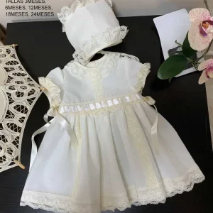 Vestido Bautizo Niña Amabelia