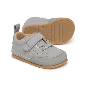 Zapato Feroz – Paterna microfibra nobuck gris